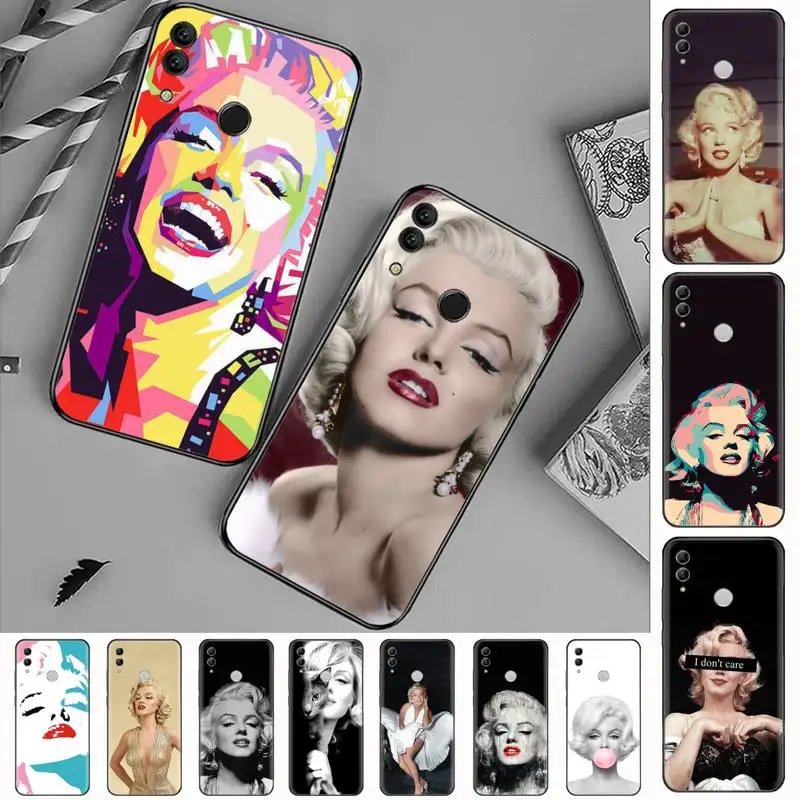 Sexy Girls Marilyn Monroe Phone Case For Huawei Honor view 7a5.45inch 7c5.7inch 8x 8a 8c 9 9x 10 20 10i 20i lite pro | Мобильные