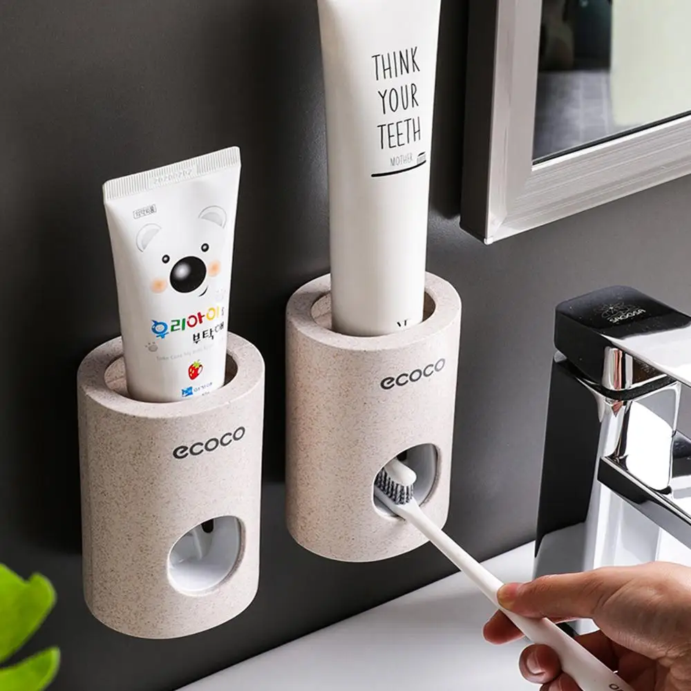 Automatic Toothpaste Dispenser Dust-proof Toothbrush Holder Toothbrush Wall Mount Rack Bathroom Accessories Set
Automatic Toothpaste Dispenser Dust-proof Toothbrush Holder Toothbrush Wall Mount Rack Bathroom Accessories Set