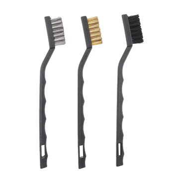 3pcs Mini Rust Removal Industrial Brushes Metal Wire Scratch Brush Cleaning Scrubbing Tool
3pcs Mini Rust Removal Industrial Brushes Metal Wire Scratch Brush Cleaning Scrubbing Tool