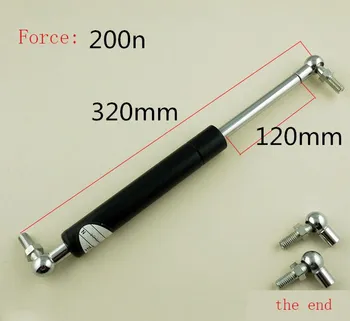 120mm Stroke200n Force Auto Gas Spring Damper Ball Gas Strut Shock Spring Lift Prop Automotive M8 Gas Spring 320mm
120mm Stroke200n Force Auto Gas Spring Damper Ball Gas Strut Shock Spring Lift Prop Automotive M8 Gas Spring 320mm
