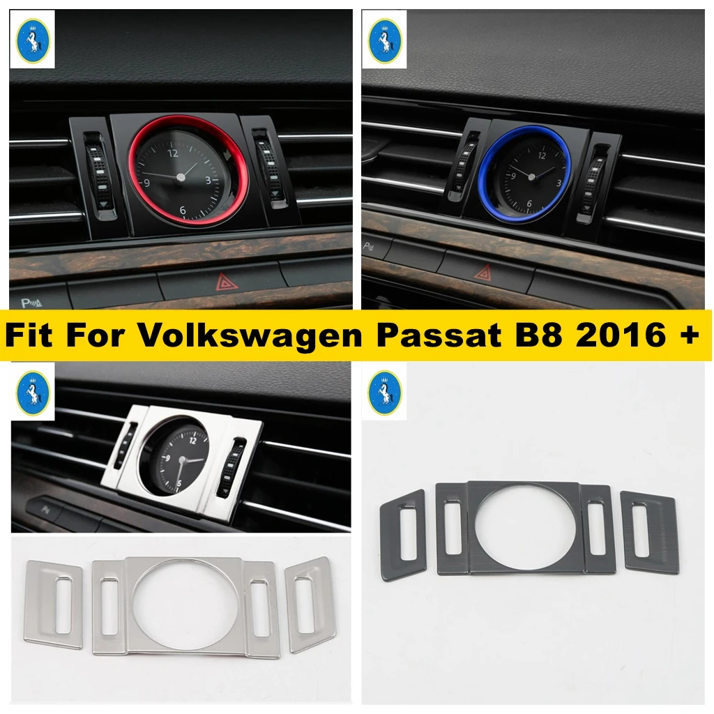 Auto Accessory Center Watch Clock ring / Air AC Outlet Vent Decoration Frame Cover Trim Fit For Volkswagen Passat B8 2016 - 2019 
Auto Accessory Center Watch Clock ring / Air AC Outlet Vent Decoration Frame Cover Trim Fit For Volkswagen Passat B8 2016 - 2019