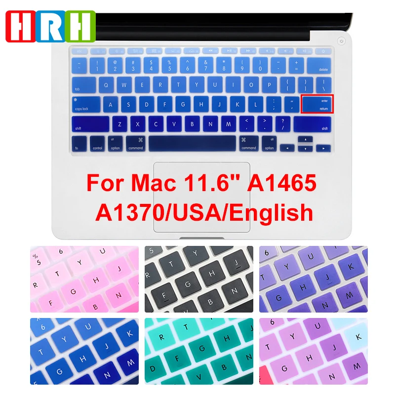HRH водонепроницаемый стильный дизайн силиконовый чехол для клавиатуры защитная пленка для Macbook Air 11 "11,6 A1465 A1370
HRH водонепроницаемый стильный дизайн силиконовый чехол для клавиатуры защитная пленка для Macbook Air 11 "11,6 A1465 A1370