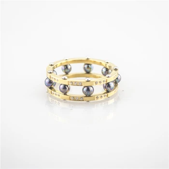 High Quality 8mm Stainless Steel Engagement Ring With Cubic Zirconia Wholesale Jewelry Multi Layer Pearl Spinner Rings for Women
High Quality 8mm Stainless Steel Engagement Ring With Cubic Zirconia Wholesale Jewelry Multi Layer Pearl Spinner Rings for Women