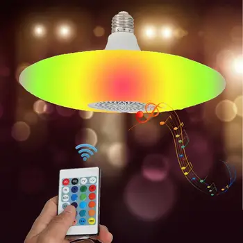 Multifunctional Bluetooth Light Bulb Speaker Smart Colorful LED Music Lamp Remote Control Color Change For Home Decoration
Multifunctional Bluetooth Light Bulb Speaker Smart Colorful LED Music Lamp Remote Control Color Change For Home Decoration
