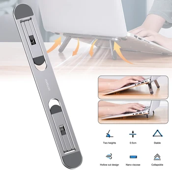 Laptop Stand Notebook Accessories Macbook Pro Stand Mini Foldable Laptop Portable Holder Cooling Stand in stock fastshipping
Laptop Stand Notebook Accessories Macbook Pro Stand Mini Foldable Laptop Portable Holder Cooling Stand in stock fastshipping
