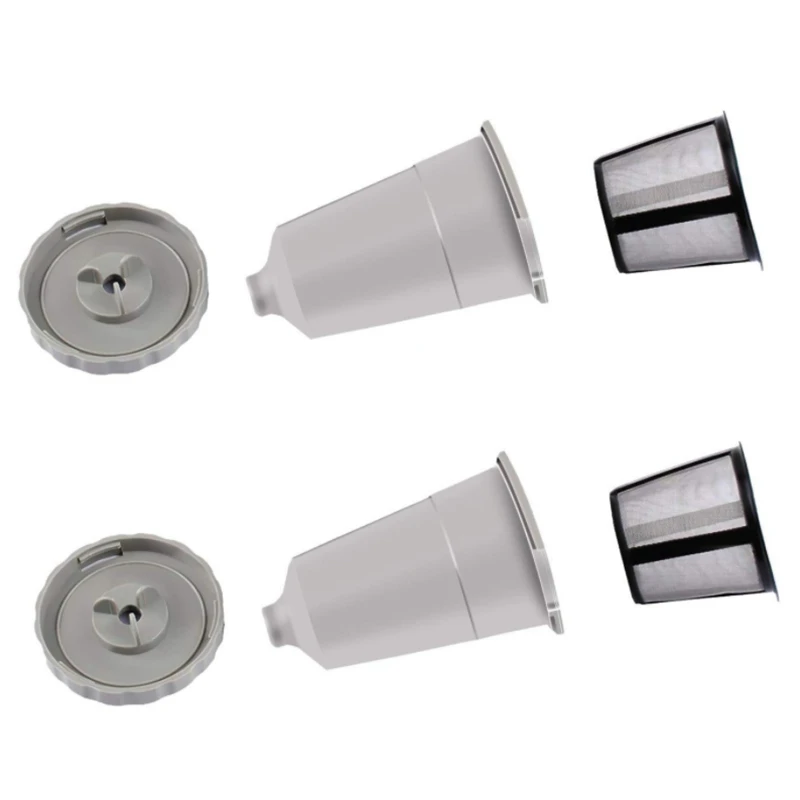 2 Pcs Fit for Keurig K Cup Pod Coffee Capsules Baskets Refillable Coffee Filters Machine Holder Cafe Tool
2 Pcs Fit for Keurig K Cup Pod Coffee Capsules Baskets Refillable Coffee Filters Machine Holder Cafe Tool