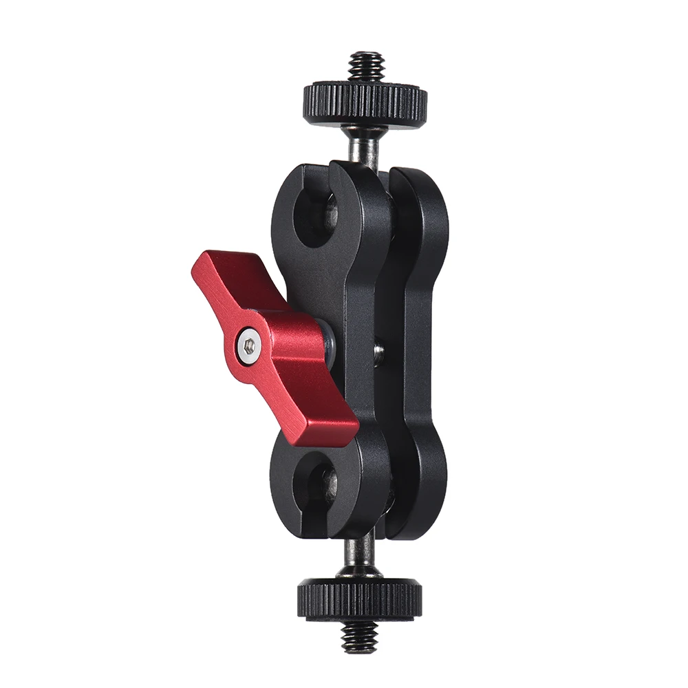 Articulating Magic Arm Monitor Mount with Double Ballheads for Camera Field Monitor LED Video Light Audio Recorder Camera Cage
Articulating Magic Arm Monitor Mount with Double Ballheads for Camera Field Monitor LED Video Light Audio Recorder Camera Cage