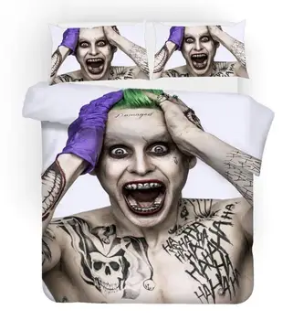 Joker 3d Bedding Set Duvet Covers Pillowcases Clown Children Room Decor Comforter Bedding Sets Bedclothes Bed Linen
Joker 3d Bedding Set Duvet Covers Pillowcases Clown Children Room Decor Comforter Bedding Sets Bedclothes Bed Linen