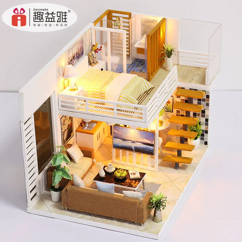 Know DIY Hut Simple but Elegant Model Children Wooden Educational Toys Handmade Assembled Model Toy
Know DIY Hut Simple but Elegant Model Children Wooden Educational Toys Handmade Assembled Model Toy