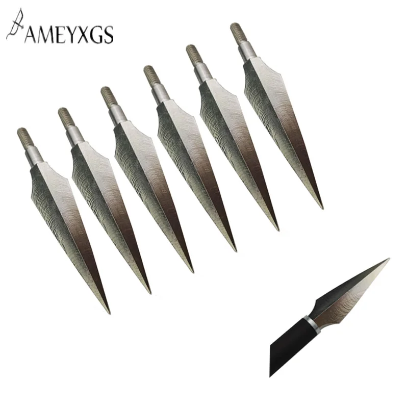 6pcs Archery 158 Grain Arrow Head Hunting Stainless Steel Broadhead Traditional Arrowhead For Outdoor Hunting Accessories
6pcs Archery 158 Grain Arrow Head Hunting Stainless Steel Broadhead Traditional Arrowhead For Outdoor Hunting Accessories