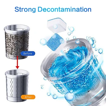 1 Tab Washing Machine Cleaner Washer Cleaning Detergent Effervescent Tablet Washer Cleaner Deodorant
1 Tab Washing Machine Cleaner Washer Cleaning Detergent Effervescent Tablet Washer Cleaner Deodorant