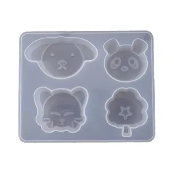 DIY Crystal Epoxy Mold Dog Panda Cat Shape UV Resin Mould Decorations Making Tool
DIY Crystal Epoxy Mold Dog Panda Cat Shape UV Resin Mould Decorations Making Tool