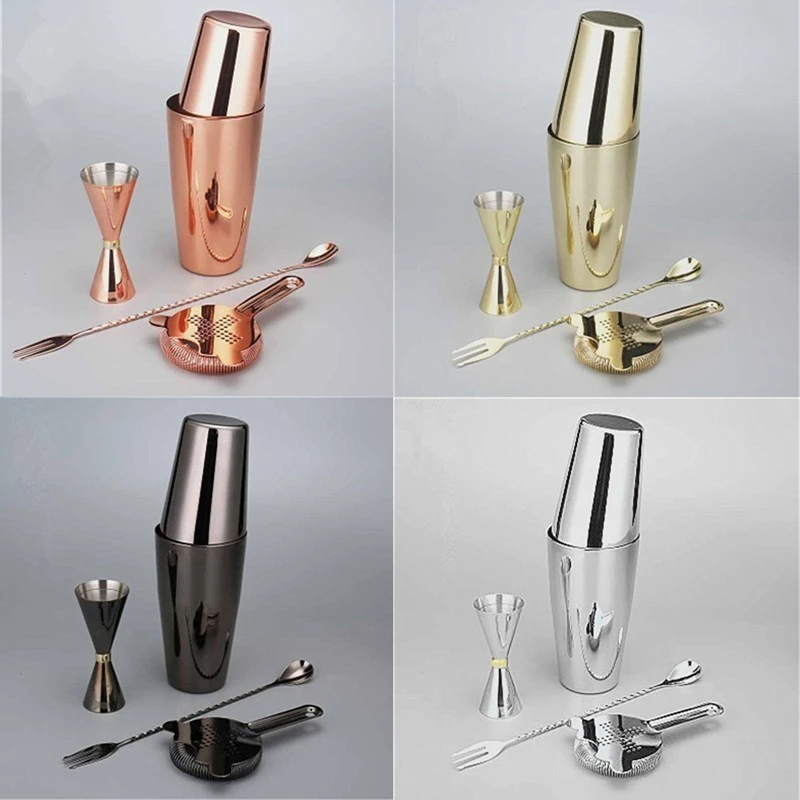 Cocktail Shaker Bar Set Shaker Barware Set - 4 Pieces Bartender Kit Include Shaker, Jigger,Strainer & Spoon Bar Tool
Cocktail Shaker Bar Set Shaker Barware Set - 4 Pieces Bartender Kit Include Shaker, Jigger,Strainer & Spoon Bar Tool