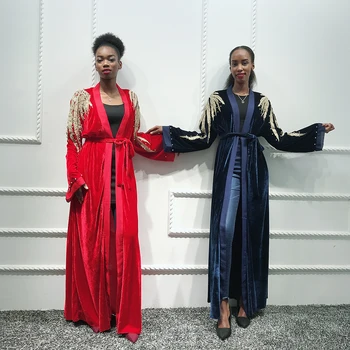 Velvet Kaftan Dubai Abaya Kimono Hijab Muslim Dress Women Islam Abayas Robe Musulman Caftan Marocain Turkish Islamic Clothing 
Velvet Kaftan Dubai Abaya Kimono Hijab Muslim Dress Women Islam Abayas Robe Musulman Caftan Marocain Turkish Islamic Clothing