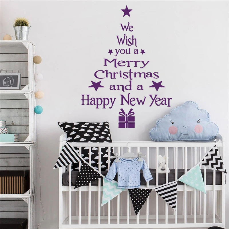Xmas Window Sticker Wall Decals Merry Christmas Posters Blessing Waterproof New Year Christmas Tree Star Gifts Home Decor HY1819
Xmas Window Sticker Wall Decals Merry Christmas Posters Blessing Waterproof New Year Christmas Tree Star Gifts Home Decor HY1819