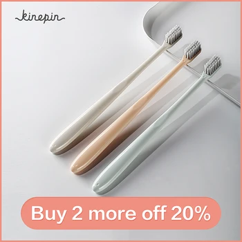 Kinepin 3pcs Fashion Toothbrush Antimicrobial Slim Tapered Polyester Floss Ion Bristle Toothbrushes Adult Tooth Brush 
Kinepin 3pcs Fashion Toothbrush Antimicrobial Slim Tapered Polyester Floss Ion Bristle Toothbrushes Adult Tooth Brush