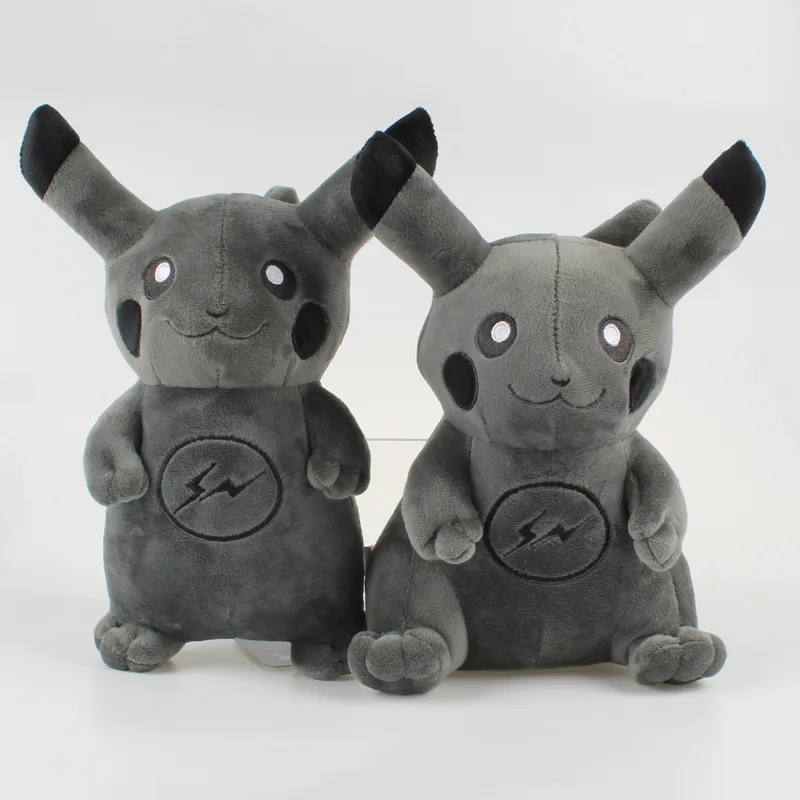black pikachu plush