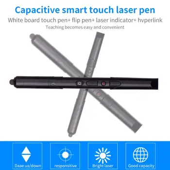 2.4G Wireless Laser Pointer With Air Mouse, PowerPoint Presenter Presentation Remote Control PPT Clicker Stylus Pen Demonstrator
2.4G Wireless Laser Pointer With Air Mouse, PowerPoint Presenter Presentation Remote Control PPT Clicker Stylus Pen Demonstrator