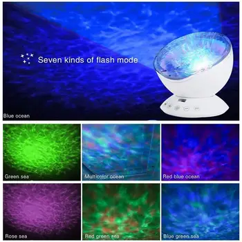 LED Projecting Light Lamp Color Changing Ocean Wave Projector with Remote Control Kids Night Light within Audio Player
LED Projecting Light Lamp Color Changing Ocean Wave Projector with Remote Control Kids Night Light within Audio Player
