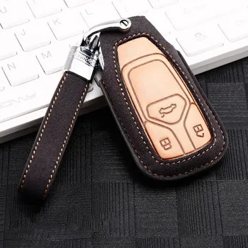 Suede leather Car Key Cover Case Holder For Audi A3 A4 A4L A6L A7 Q3 Q5 Q7 S3 RS8 TT TTS B8 B9 Protection Key Shell Accessories
Suede leather Car Key Cover Case Holder For Audi A3 A4 A4L A6L A7 Q3 Q5 Q7 S3 RS8 TT TTS B8 B9 Protection Key Shell Accessories