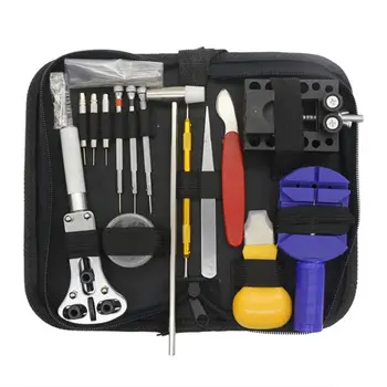 147Pcs/Set Watch Repair Tools Kit Watch Tools Watch Opener Remover Spring Bar Repair Pry Screwdriver Clock Watch Repair Tool Kit