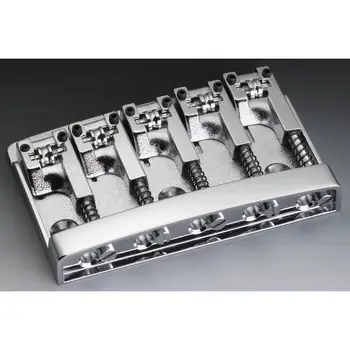 12140200 (498) 3d-5 Ch Bridge (string holder) for 5 string bass guitar Schaller
12140200 (498) 3d-5 Ch Bridge (string holder) for 5 string bass guitar Schaller