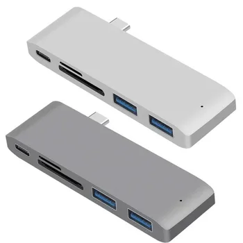 5 In1 USB C Hub HDMI Thunderbolt 3 Adapter USB 3.1 with PD TF SD Card Reader Slot USB 3.0 Port For MacBook Pro Air Type-C Hub
5 In1 USB C Hub HDMI Thunderbolt 3 Adapter USB 3.1 with PD TF SD Card Reader Slot USB 3.0 Port For MacBook Pro Air Type-C Hub