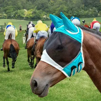 Horse Fly Mask Pony Cob Mesh Veil Hood Eye Ear Protective Cover Anti-Moquit Farm Animal Horse Cattle Face Protect Mesh Mask 
Horse Fly Mask Pony Cob Mesh Veil Hood Eye Ear Protective Cover Anti-Moquit Farm Animal Horse Cattle Face Protect Mesh Mask