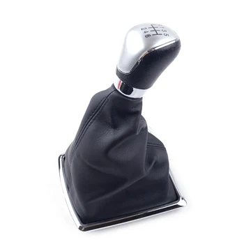 Silver Cover 6 Speed Gear Shift Knob Shifter Stick Lever Gaiter Boot Fit For Ford Focus C-Max Transit 2005-2009 2010 2011 2012
Silver Cover 6 Speed Gear Shift Knob Shifter Stick Lever Gaiter Boot Fit For Ford Focus C-Max Transit 2005-2009 2010 2011 2012