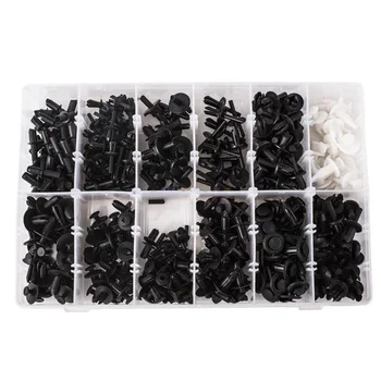 350 Pieces Plastic Push Pin Rivet Car Body Fasteners Trim Moulding Clips Assortments Auto Fastener & Clip
350 Pieces Plastic Push Pin Rivet Car Body Fasteners Trim Moulding Clips Assortments Auto Fastener & Clip