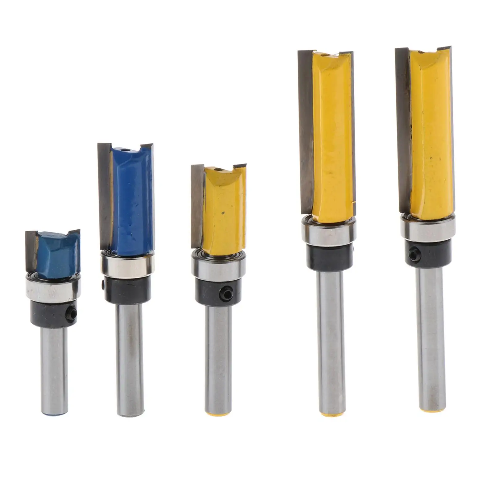 1/4" Shank Straight Router Bit Set Double Flute Straight Bit Wood Milling Cutter
1/4" Shank Straight Router Bit Set Double Flute Straight Bit Wood Milling Cutter