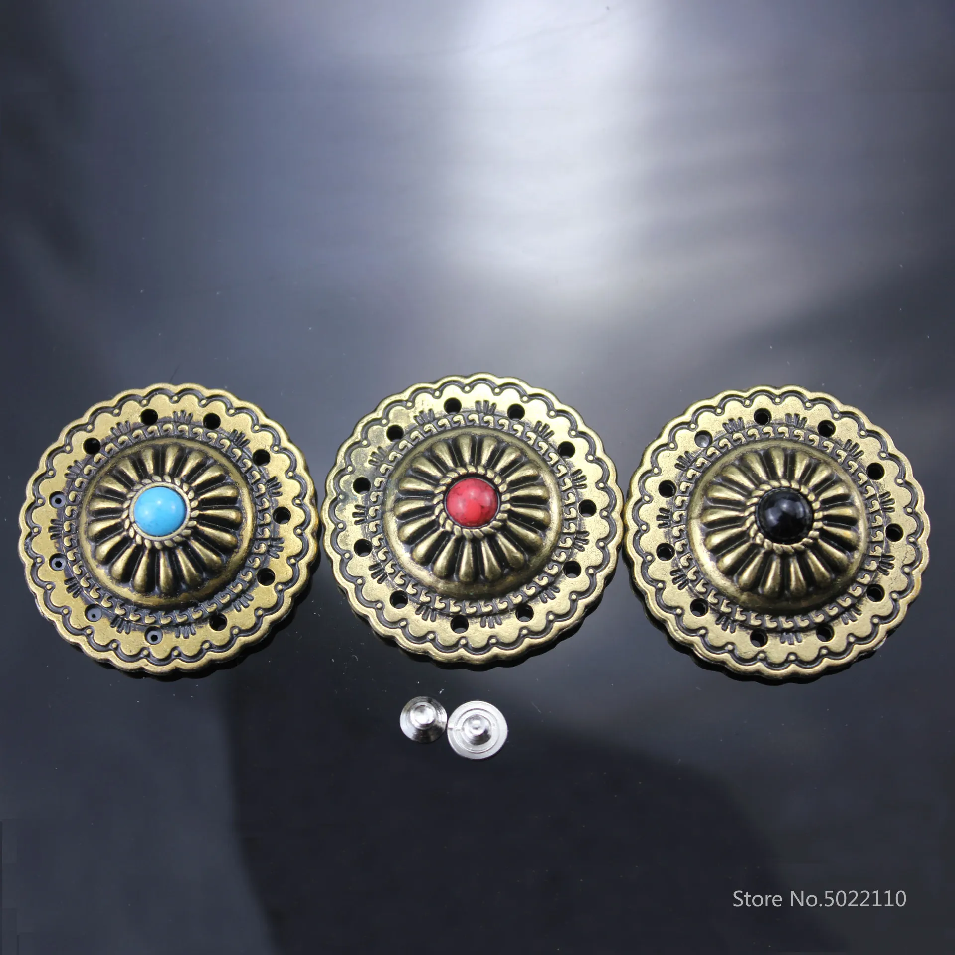 DIY Leather Tool Bronze Cloth Button Manual Button Tricolor Chrysanthemum Button Decorative Button Coin Button
DIY Leather Tool Bronze Cloth Button Manual Button Tricolor Chrysanthemum Button Decorative Button Coin Button