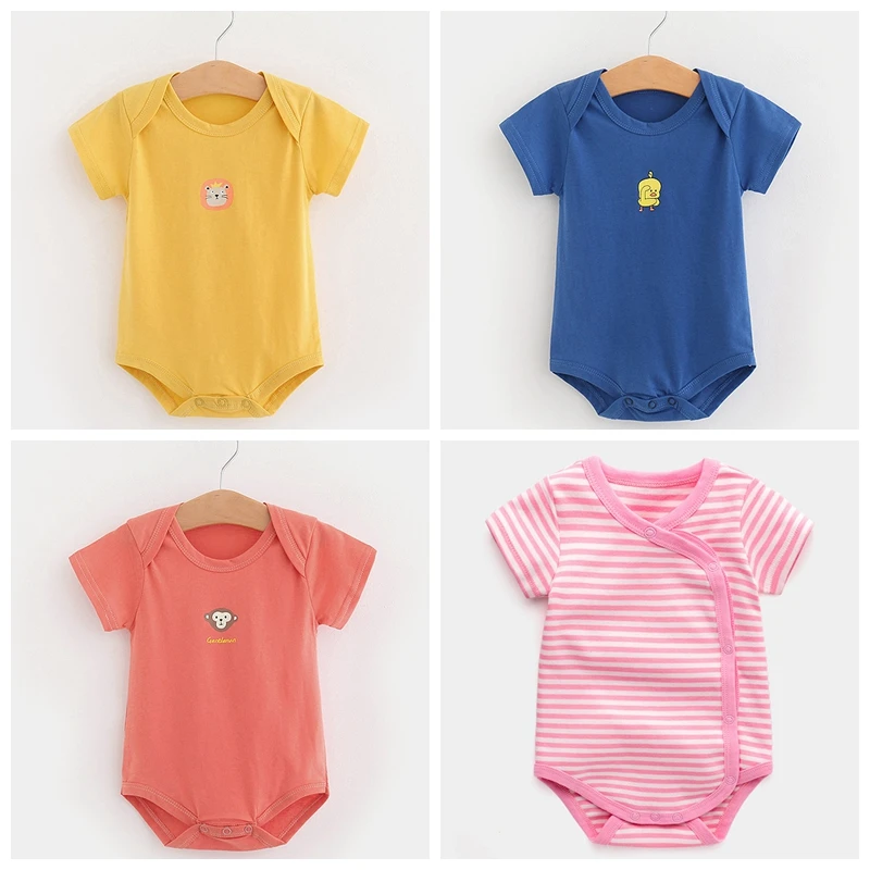Baby Bodysuits Boys Girls One-piece Clothes Spring Summer Short Sleeve Newborn Clothing Baby's Climbing Bodysuit
Baby Bodysuits Boys Girls One-piece Clothes Spring Summer Short Sleeve Newborn Clothing Baby's Climbing Bodysuit