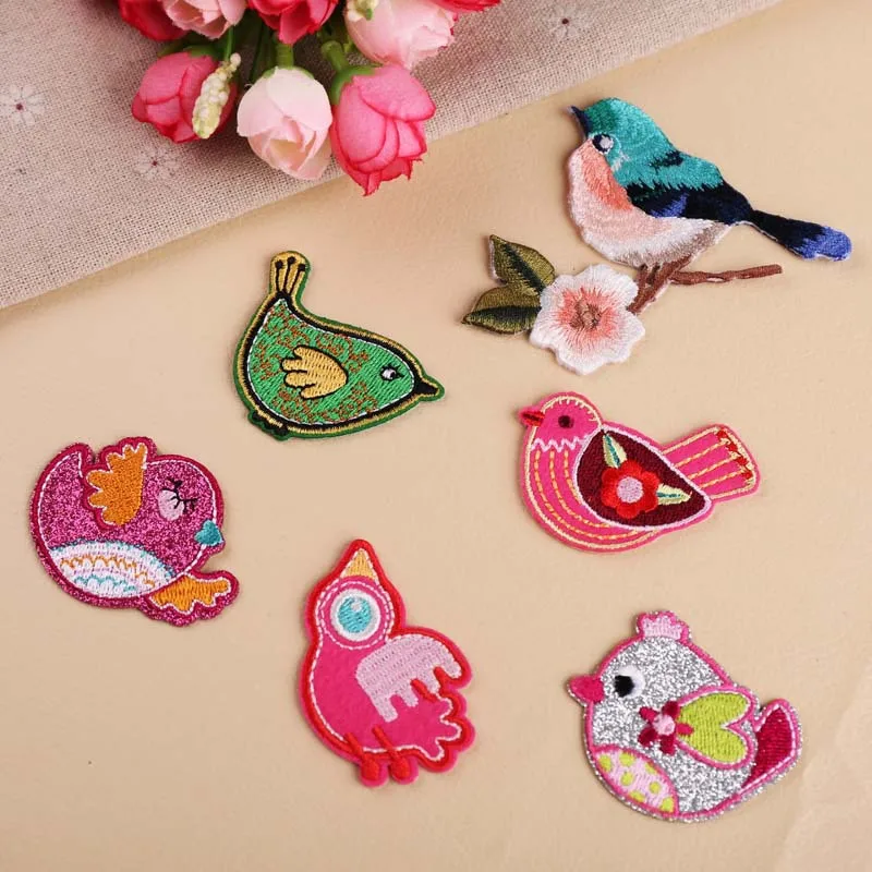 Computer embroidery chapter personality DIY cartoon bird clothes decoration patch stickers
Computer embroidery chapter personality DIY cartoon bird clothes decoration patch stickers