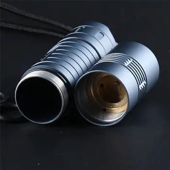 

DIY Spare Flashlight Host for Convoy S11 Blunish Gray LED Flashlight Accessories Torch Diameter 33.1mm Aluminum Alloy Brass