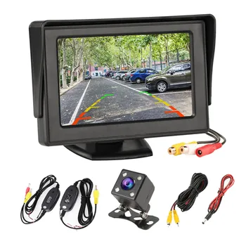 LCD HD 4.3 '' Rear View Rear View Camera Monitor With Rear View Camera And 2.4G Wireless Transceiver
LCD HD 4.3 '' Rear View Rear View Camera Monitor With Rear View Camera And 2.4G Wireless Transceiver