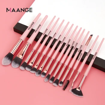 MAANGE Pro Makeup Brushes Set 3/12/14 pcs/lot Eye Shadow Blending Eyebrow Eyelash Eyeliner Brushes pincel Maquiagem For Makeup
MAANGE Pro Makeup Brushes Set 3/12/14 pcs/lot Eye Shadow Blending Eyebrow Eyelash Eyeliner Brushes pincel Maquiagem For Makeup