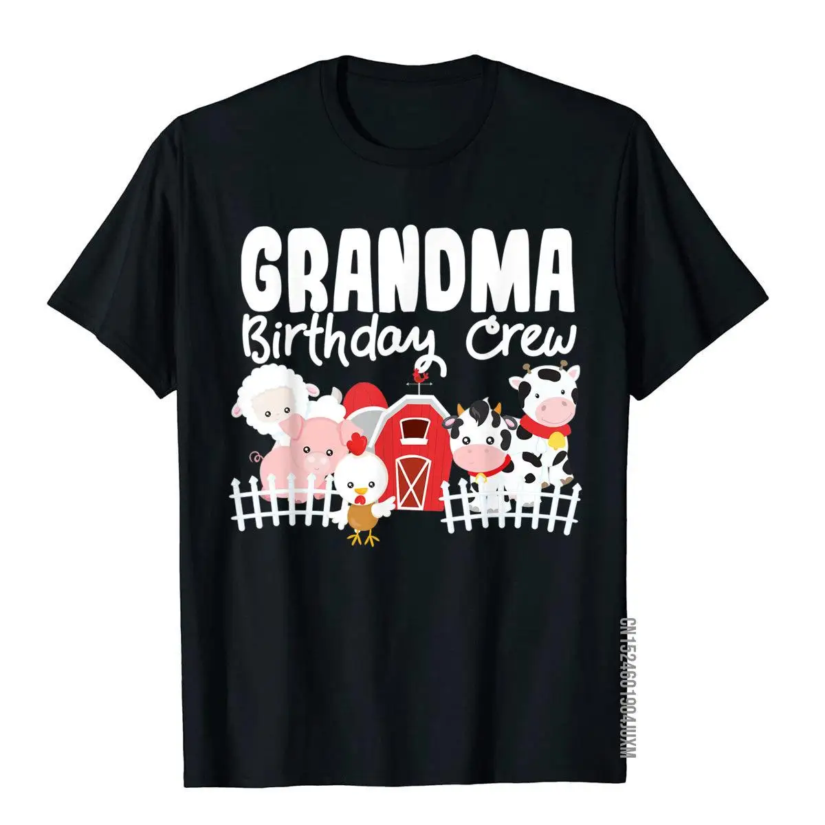 Grandma Birthday Crew Farm Animals Birthday Party T-Shirt Cotton T Shirt For Boys Cosie Tees Prevalent Printed On
Grandma Birthday Crew Farm Animals Birthday Party T-Shirt Cotton T Shirt For Boys Cosie Tees Prevalent Printed On