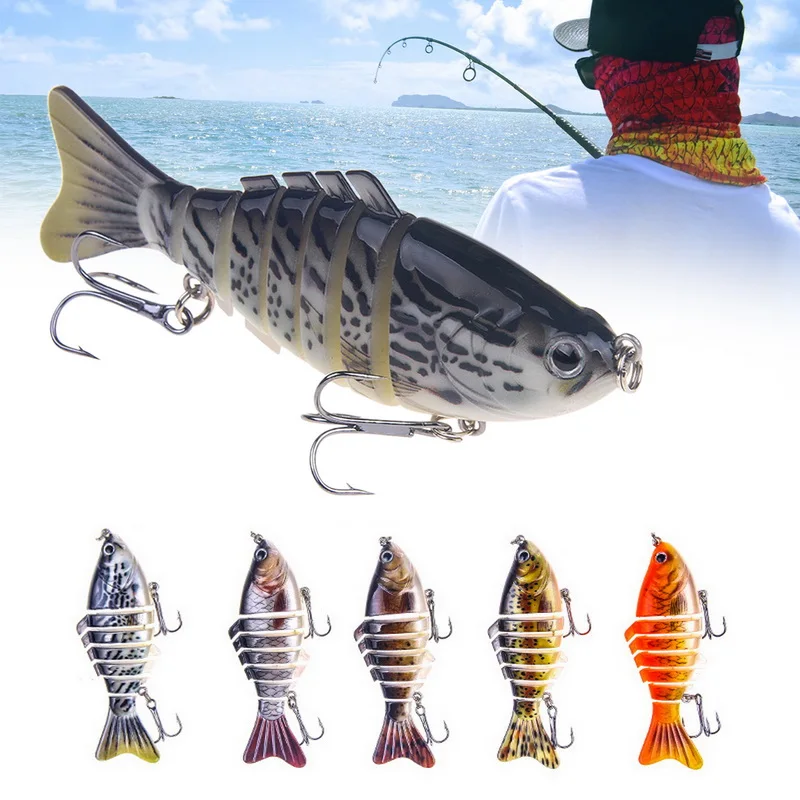 1Pc Fish Lures Trolling Swim Minnow Wobbler Multi-section Hard Durable Fishing Bait 15g Artificial Fake Lure Jig Pesca Crankbait
1Pc Fish Lures Trolling Swim Minnow Wobbler Multi-section Hard Durable Fishing Bait 15g Artificial Fake Lure Jig Pesca Crankbait