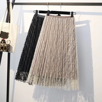 Lucyever Plus Size Women Tulle Skirts Fashion Lace A Line Elastic High Waist Ladies Long Skirt Elegant Harajuku Party Mesh Skirt
Lucyever Plus Size Women Tulle Skirts Fashion Lace A Line Elastic High Waist Ladies Long Skirt Elegant Harajuku Party Mesh Skirt