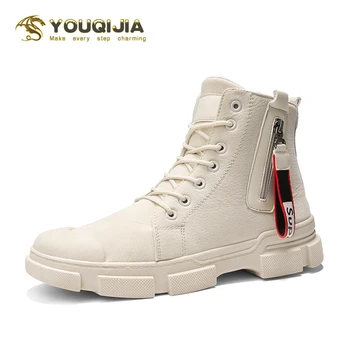 Winter Shoes Men High Canvas Shoes Retro Men's Tooling Cotton Shoes Martin Boots Leather Comfortable Shoes Men's Casual Shoes 
Winter Shoes Men High Canvas Shoes Retro Men's Tooling Cotton Shoes Martin Boots Leather Comfortable Shoes Men's Casual Shoes