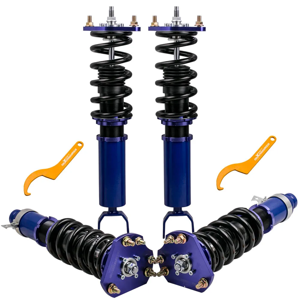 Регулируемая высота Coilover Coilovers комплект стойки катушки для Honda Prelude 1992-2001 4th Gen.BA8/9