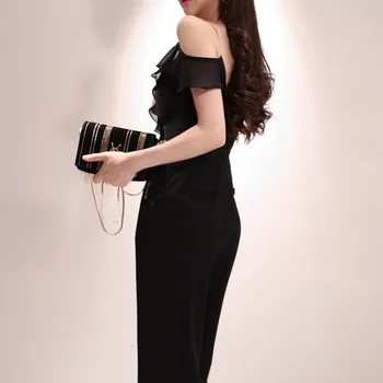 Sexy Women Straps Deep V Neck Jumpsuit One Piece Backless Off Shoulder Office Ladies Ruffles Jumpsuits High Waist Wide Leg Pants
Sexy Women Straps Deep V Neck Jumpsuit One Piece Backless Off Shoulder Office Ladies Ruffles Jumpsuits High Waist Wide Leg Pants