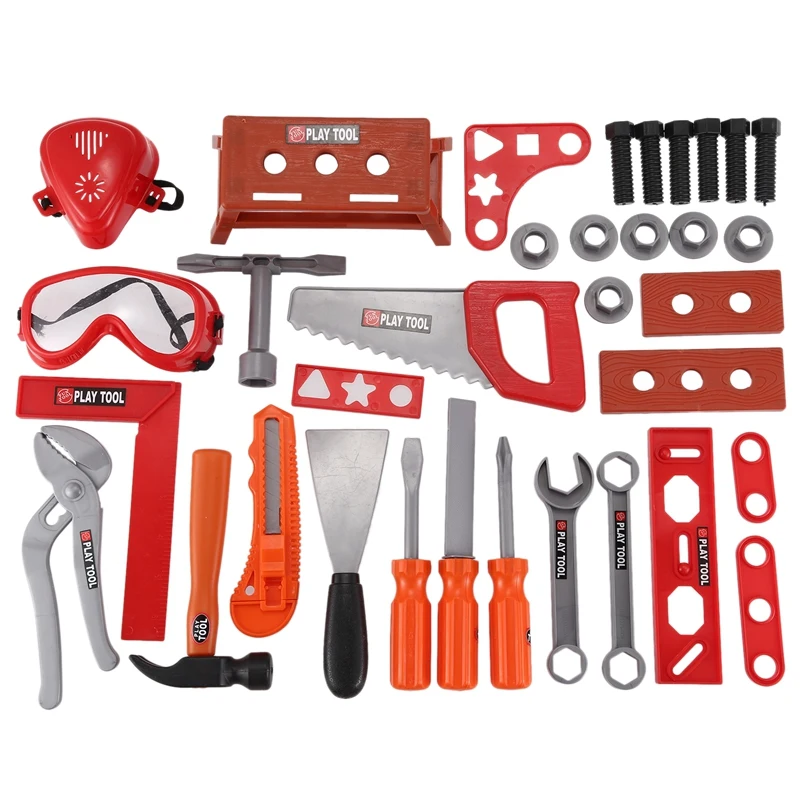 Children's Toolbox Set Simulation Repair Tool Drill Screwdriver Repair Kit House Play Toys Tool Set Puzzle Toy Set for Kids
Children's Toolbox Set Simulation Repair Tool Drill Screwdriver Repair Kit House Play Toys Tool Set Puzzle Toy Set for Kids