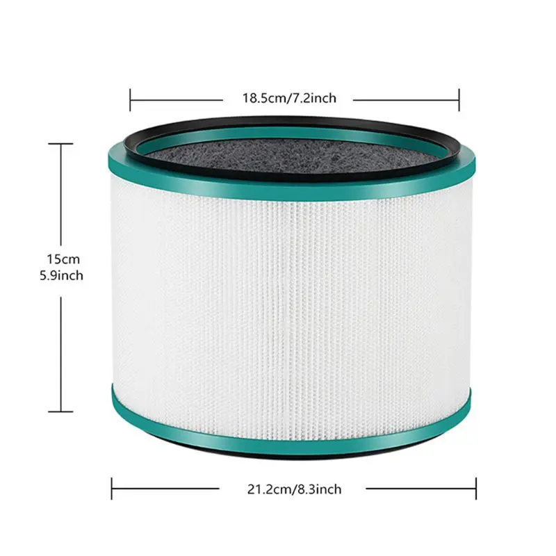 Fette Filter HEPA Filter Compatible with Dyson Desk Purifier HP01, HP02, DP01 Models. Compatible with Dyson Pure Cool Link Desk
Fette Filter HEPA Filter Compatible with Dyson Desk Purifier HP01, HP02, DP01 Models. Compatible with Dyson Pure Cool Link Desk
