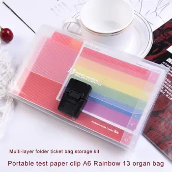 A6 File Folder Manager Stationery Organizer Business Office Supplies 13 Grids Rainbow Color Multifunctional Universal
A6 File Folder Manager Stationery Organizer Business Office Supplies 13 Grids Rainbow Color Multifunctional Universal