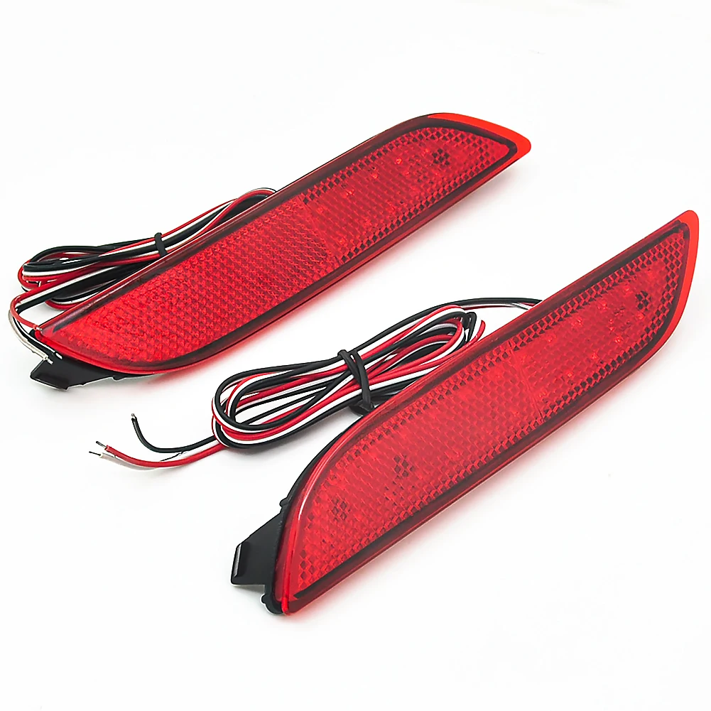 3D Optic LED Bumper Reflector Lights For 2018-up Toyota Camry, Function as Tail, Brake Rear Fog Lamps and Turn Signal Light
3D Optic LED Bumper Reflector Lights For 2018-up Toyota Camry, Function as Tail, Brake Rear Fog Lamps and Turn Signal Light