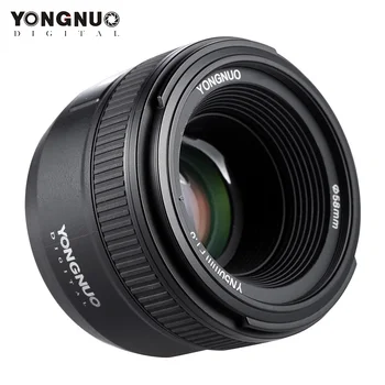 

YONGNUO YN50mm F1.8 Large Aperture AF Auto Focus FX DX Full Frame Lens for Nikon D800 D300 D3200 D5100 D5300 DSLR Camera Lens