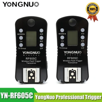 YONGNUO RF-605C RF-605N 2.4GHz Wireless Flash Trigger LCD Screen TX/RX Remote Control Shuttle Release for Canon Nikon Pentax
YONGNUO RF-605C RF-605N 2.4GHz Wireless Flash Trigger LCD Screen TX/RX Remote Control Shuttle Release for Canon Nikon Pentax
