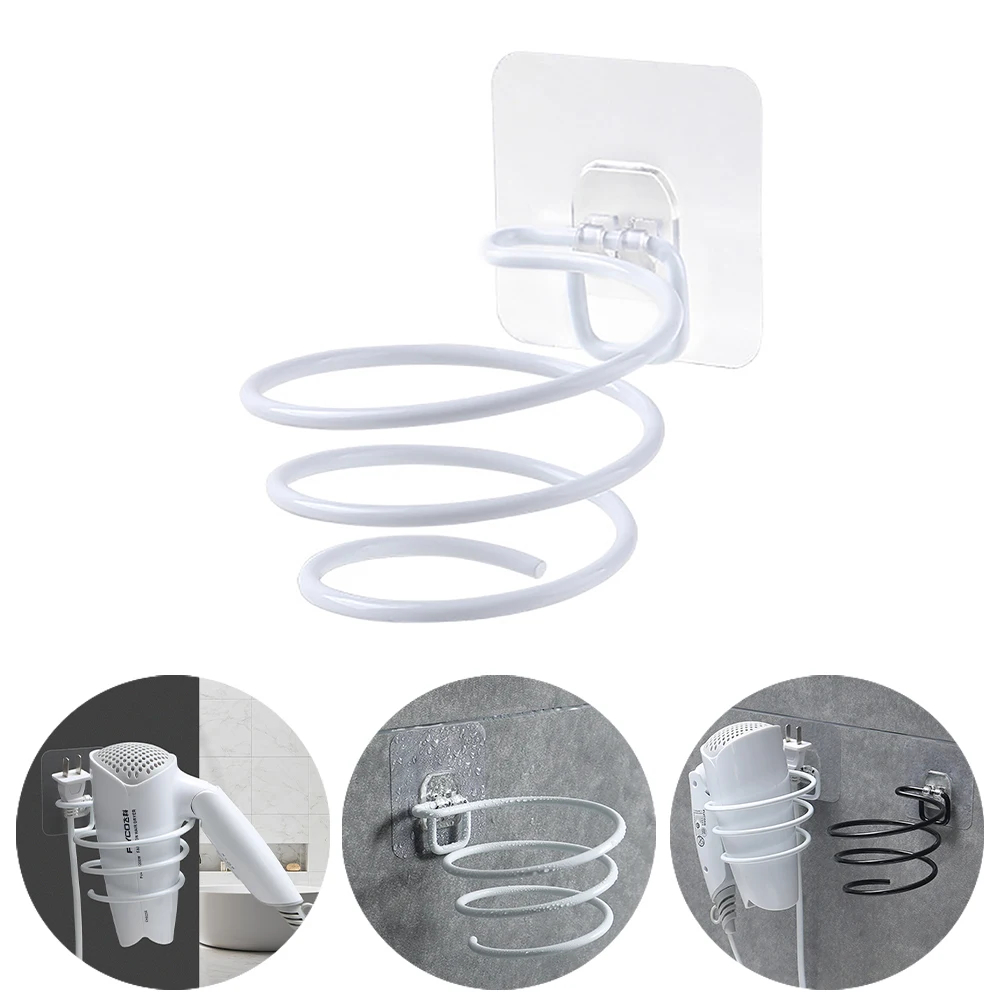 Spiral Wall Mounted Hair Dryer Rack Self-Adhesive Support Holder Stand Household For Bathroom Salon Stylist Tool Drier Organize
Spiral Wall Mounted Hair Dryer Rack Self-Adhesive Support Holder Stand Household For Bathroom Salon Stylist Tool Drier Organize
